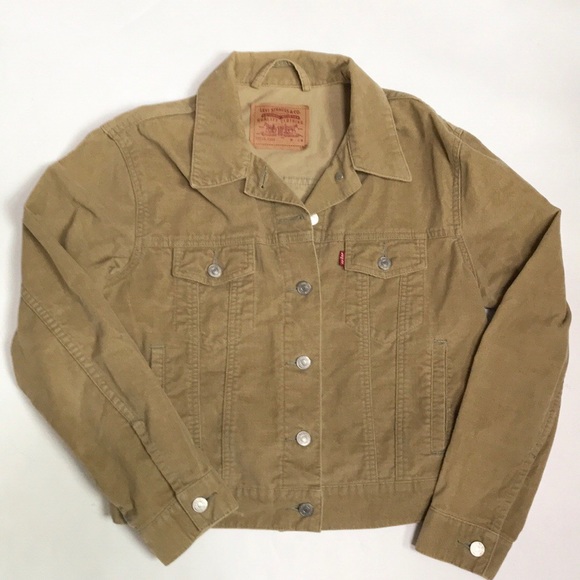 levis cord trucker jacket